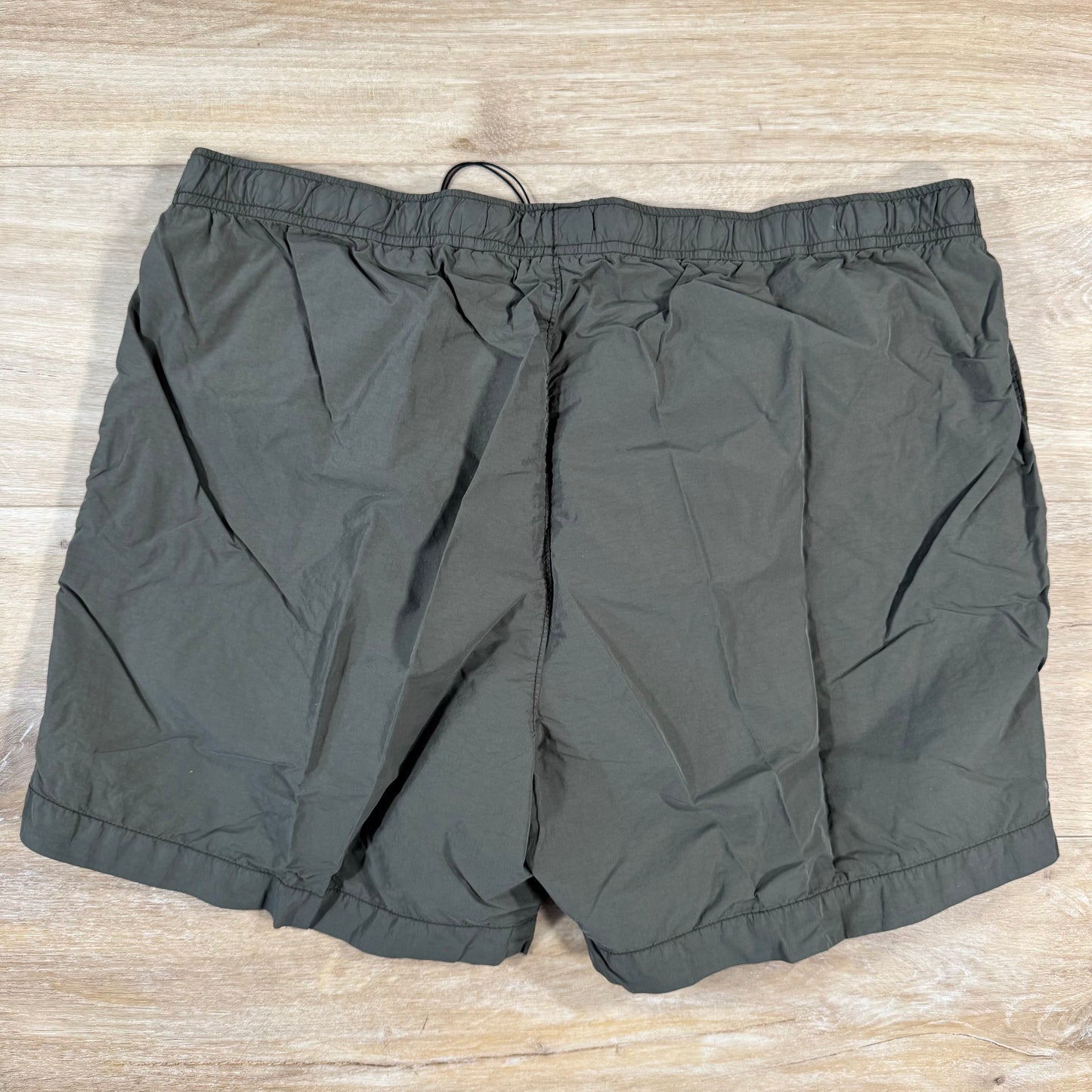 CP Company Flatt Nylon Lens Swim Shorts in Ivy Green