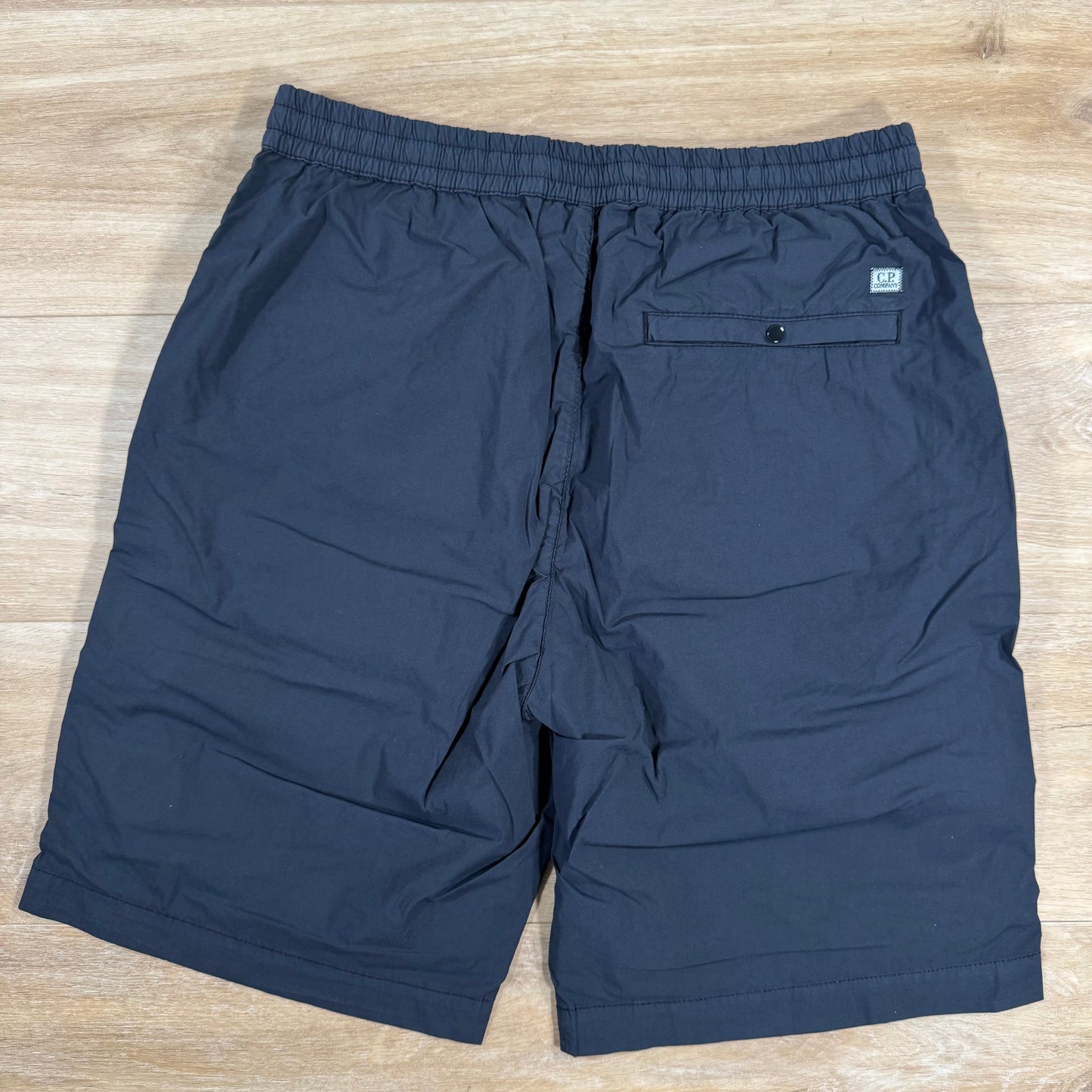 CP Company 50 Fili Stretch Cargo Shorts in Navy