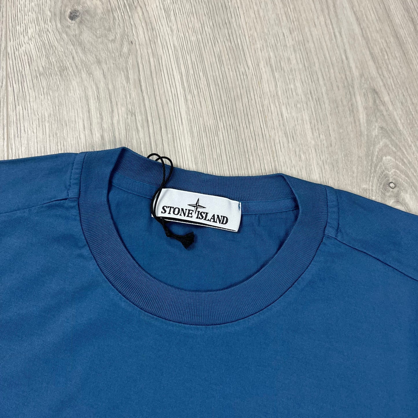 Stone Island Patch T-Shirt - Avio Blue
