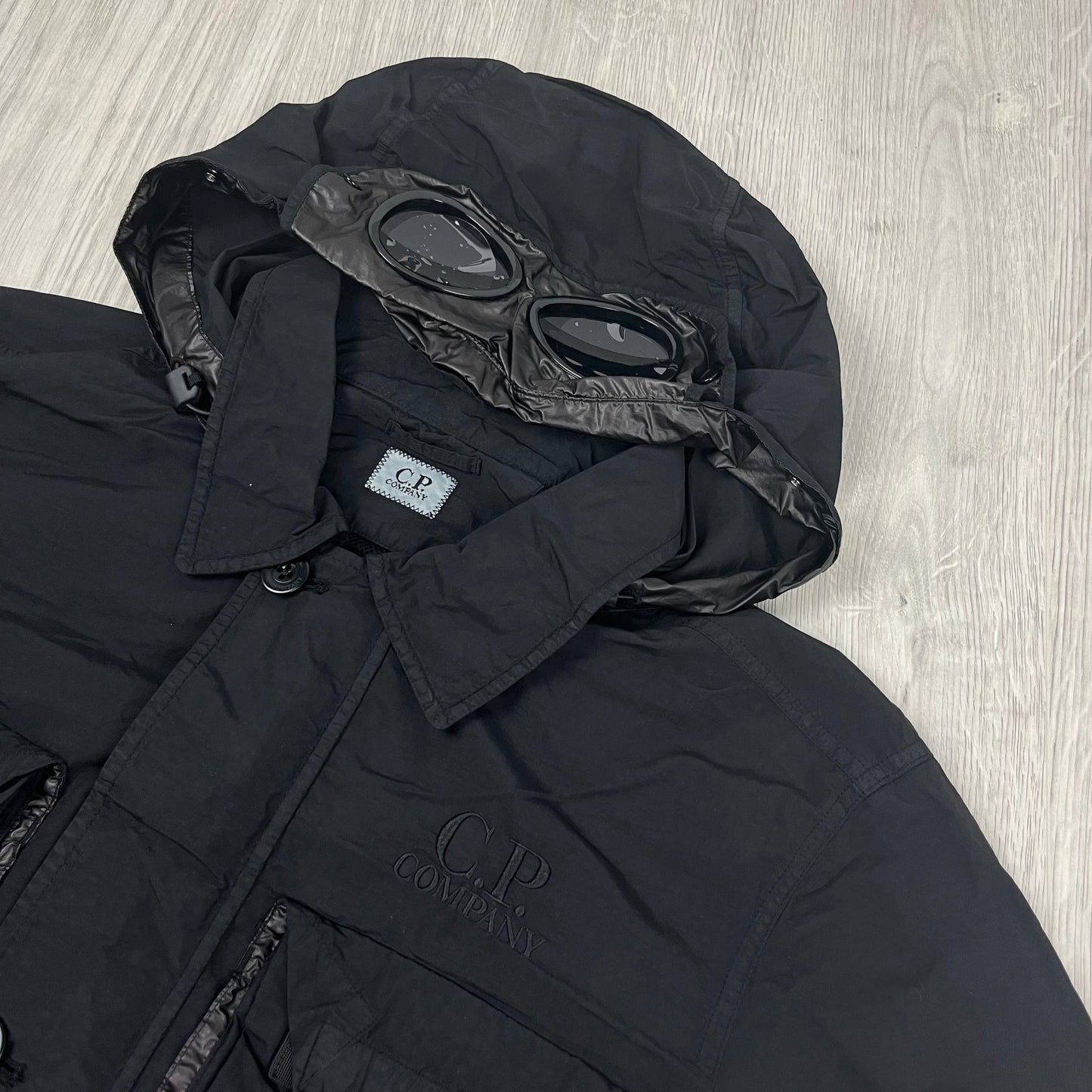 CP Company Goggle Overshirt - Black
