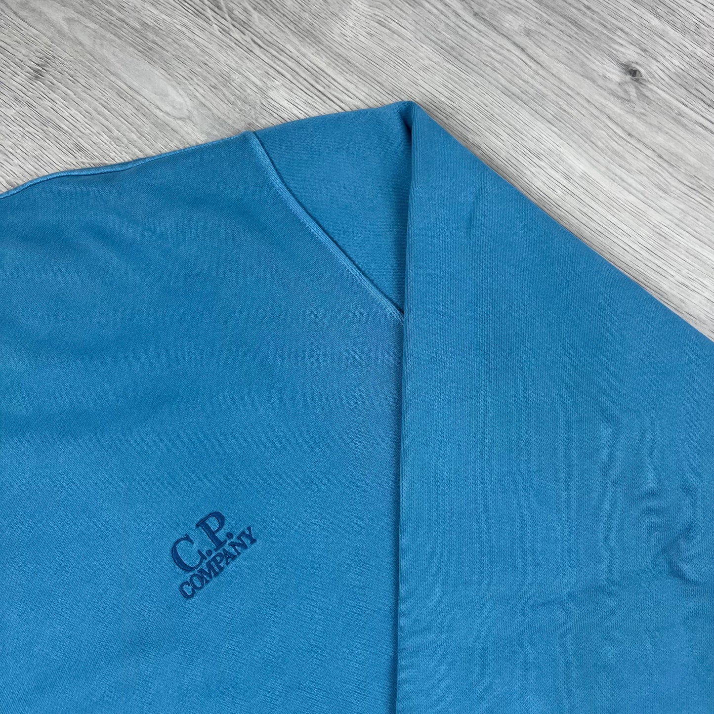 CP Company Patch Sweatshirt - Aegean Blue