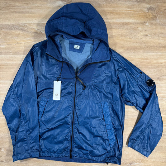 CP Company CS II Mixed Lens Jacket in Oceana - Blue