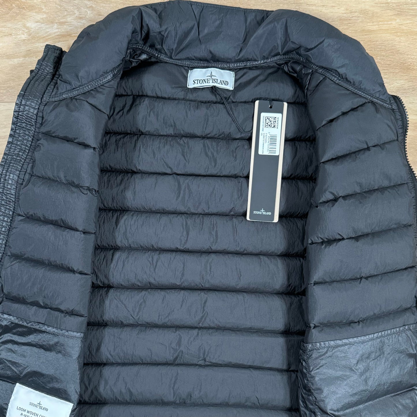 Stone Island Nylon Down-TC Vest in Black