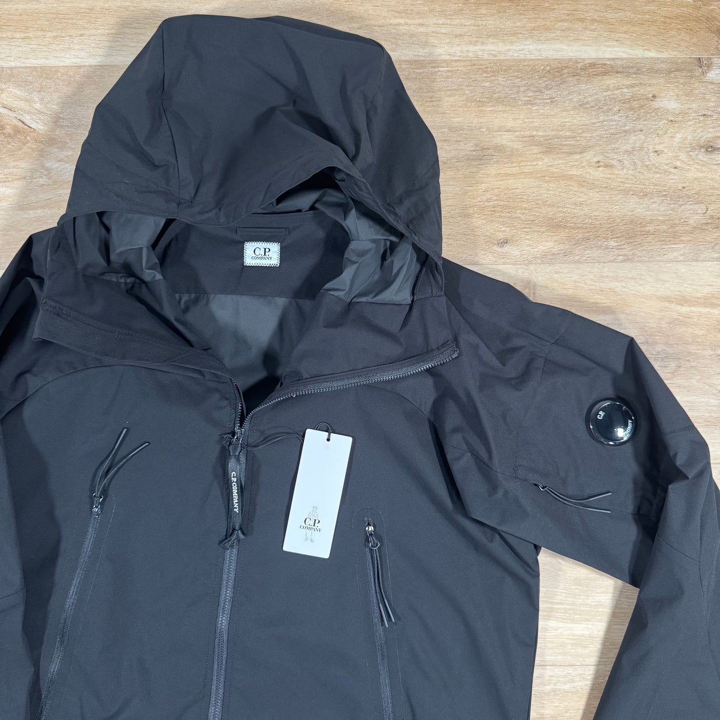 CP Company Pro-Tek Lens Jacket in Black