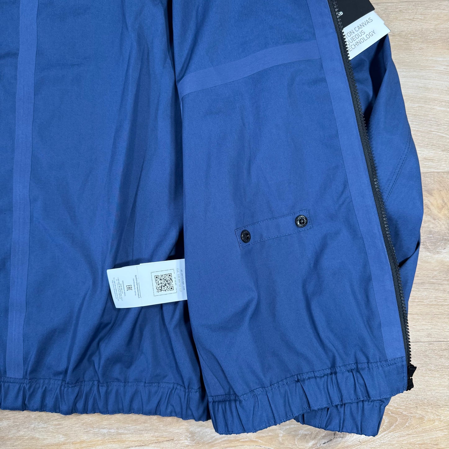 Stone Island Supima Canvas Jacket in Marine Blue