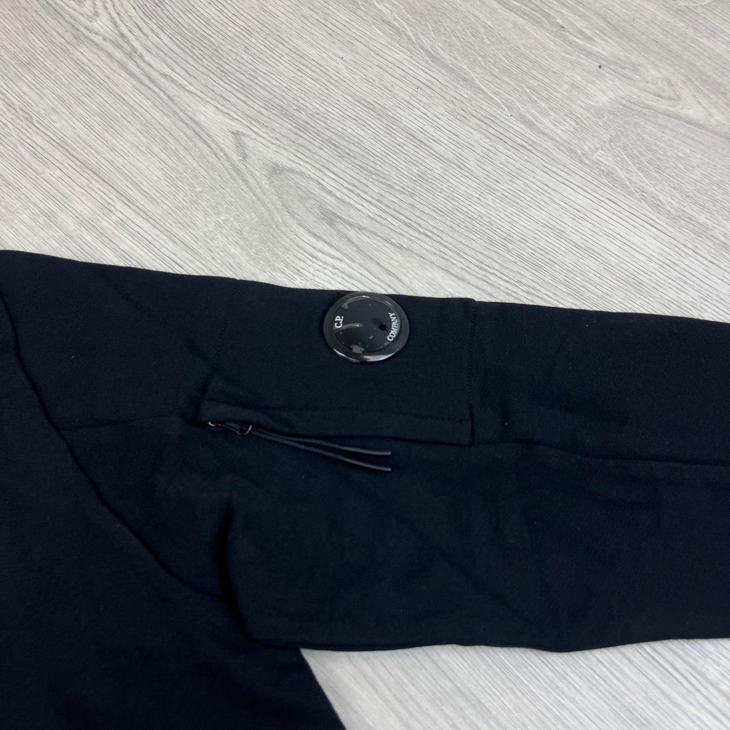 CP Company Raised Fleece Sweatshirt - Black