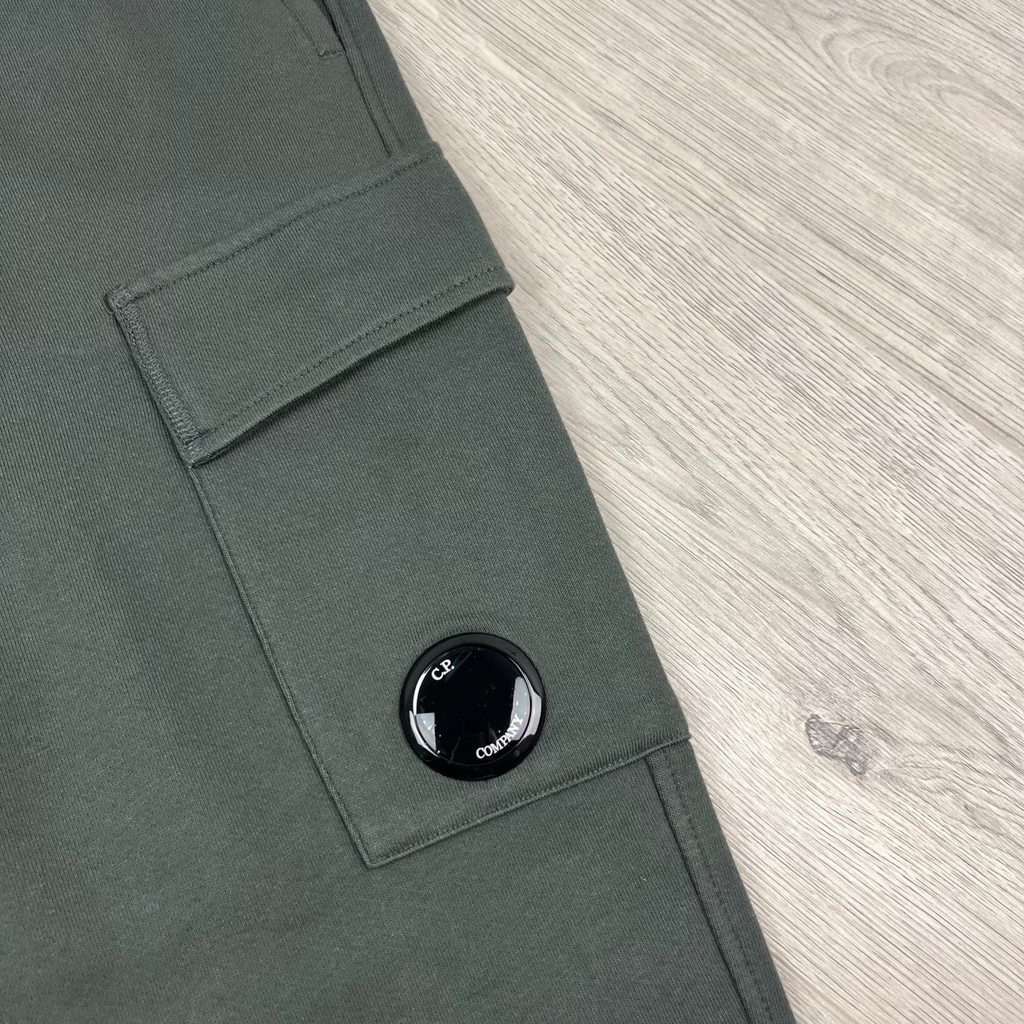 CP Company Raised Fleece Sweatpants - Dark Shadow