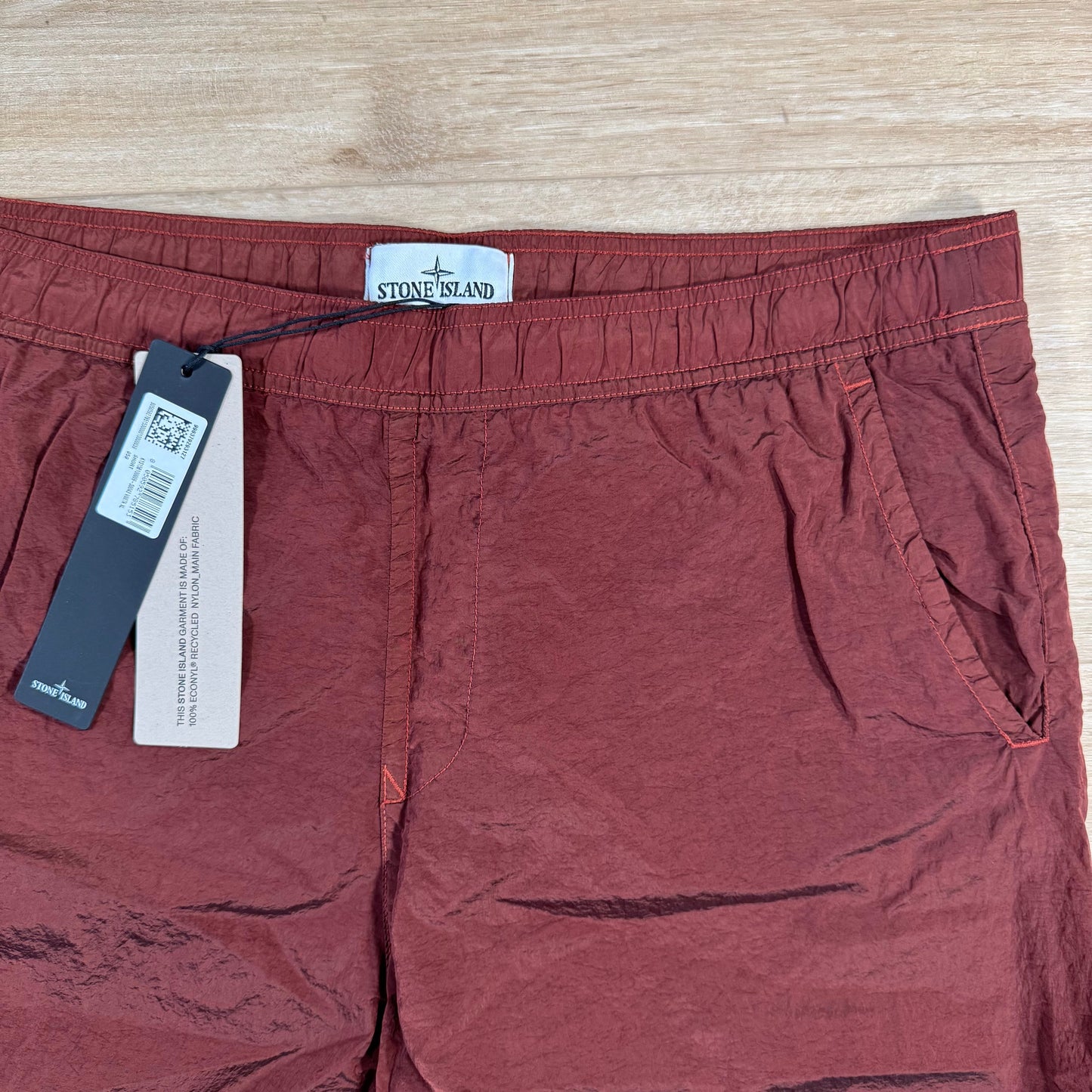 Stone Island Nylon Metal Swim Shorts in Copper