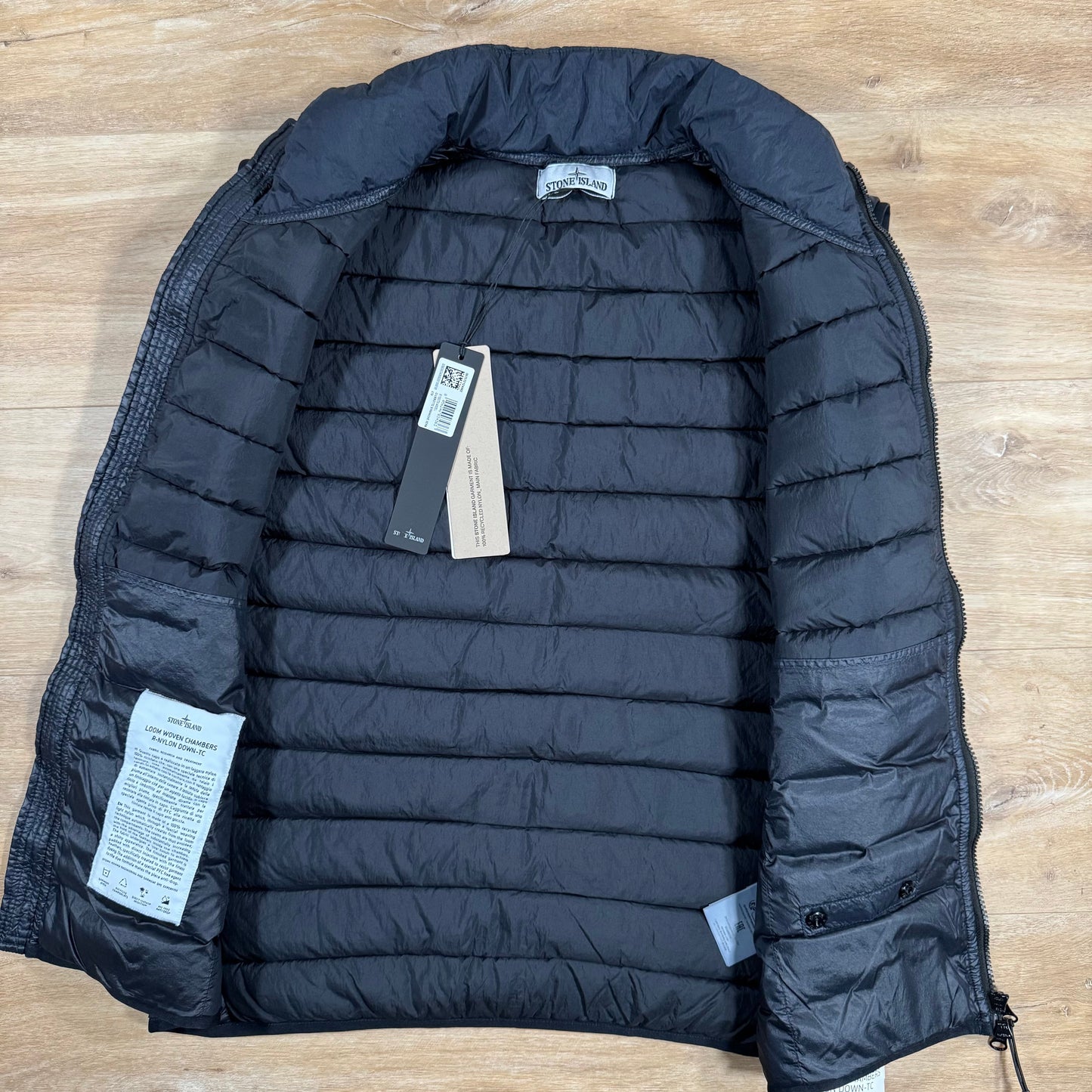 Stone Island Nylon Down-TC Vest in Navy