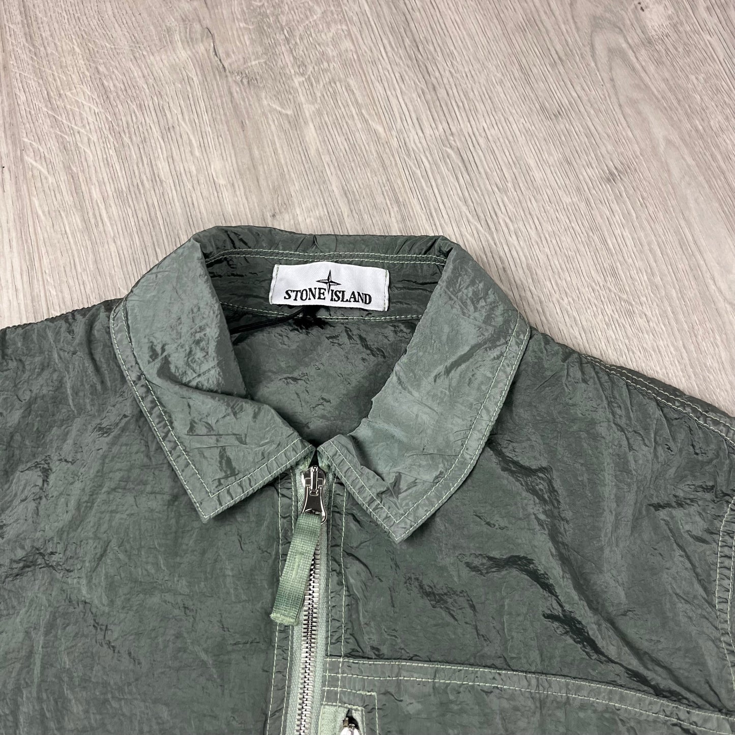 Stone Island Metal Overshirt - Sage