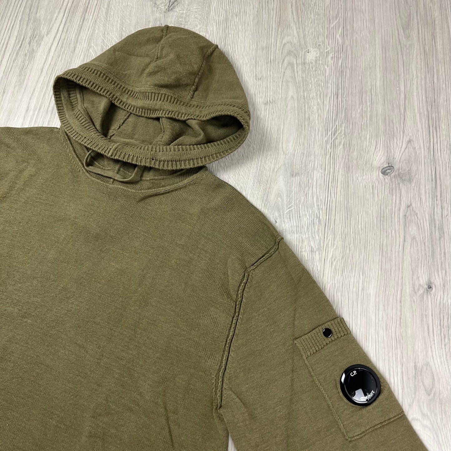 CP Company Knit Hoodie - Capers