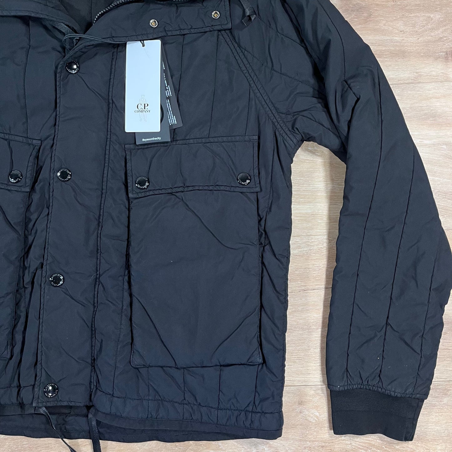 CP Company GD Liner Goggle Jacket in Black