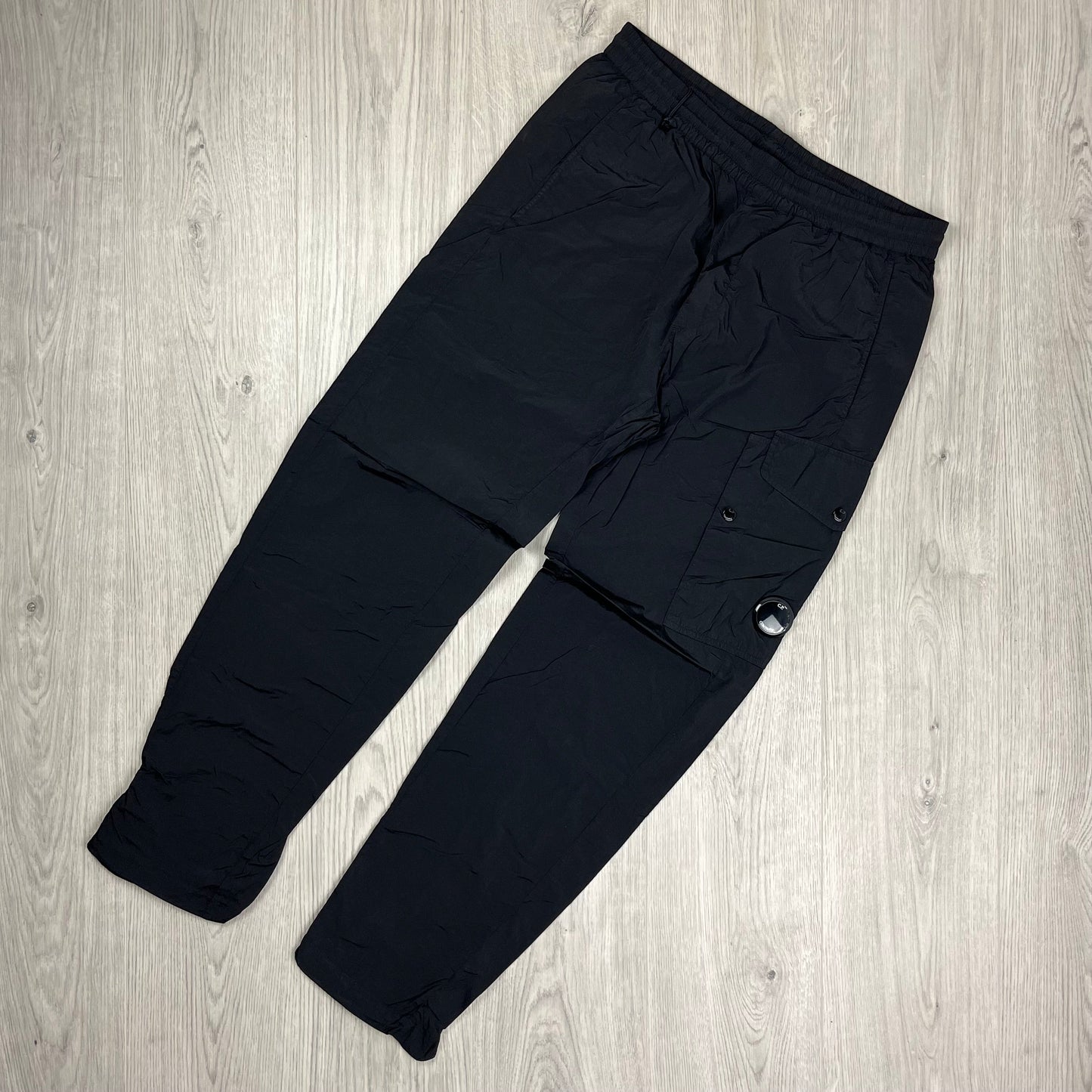 CP Company Chrome Cargo Trousers - Black