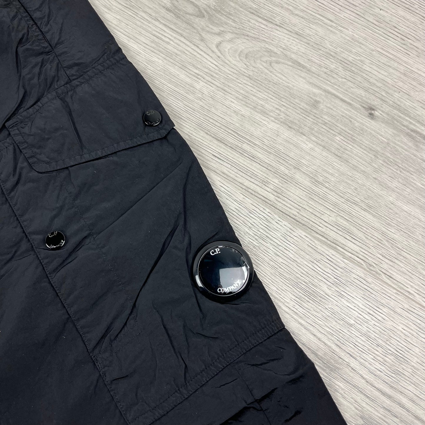 CP Company Chrome Cargo Trousers - Black