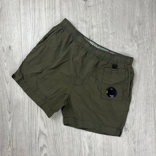CP Company Lens Swim Shorts - Ivy Green