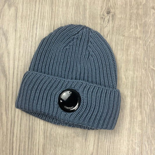 CP Company Lens Beanie - Flint Stone