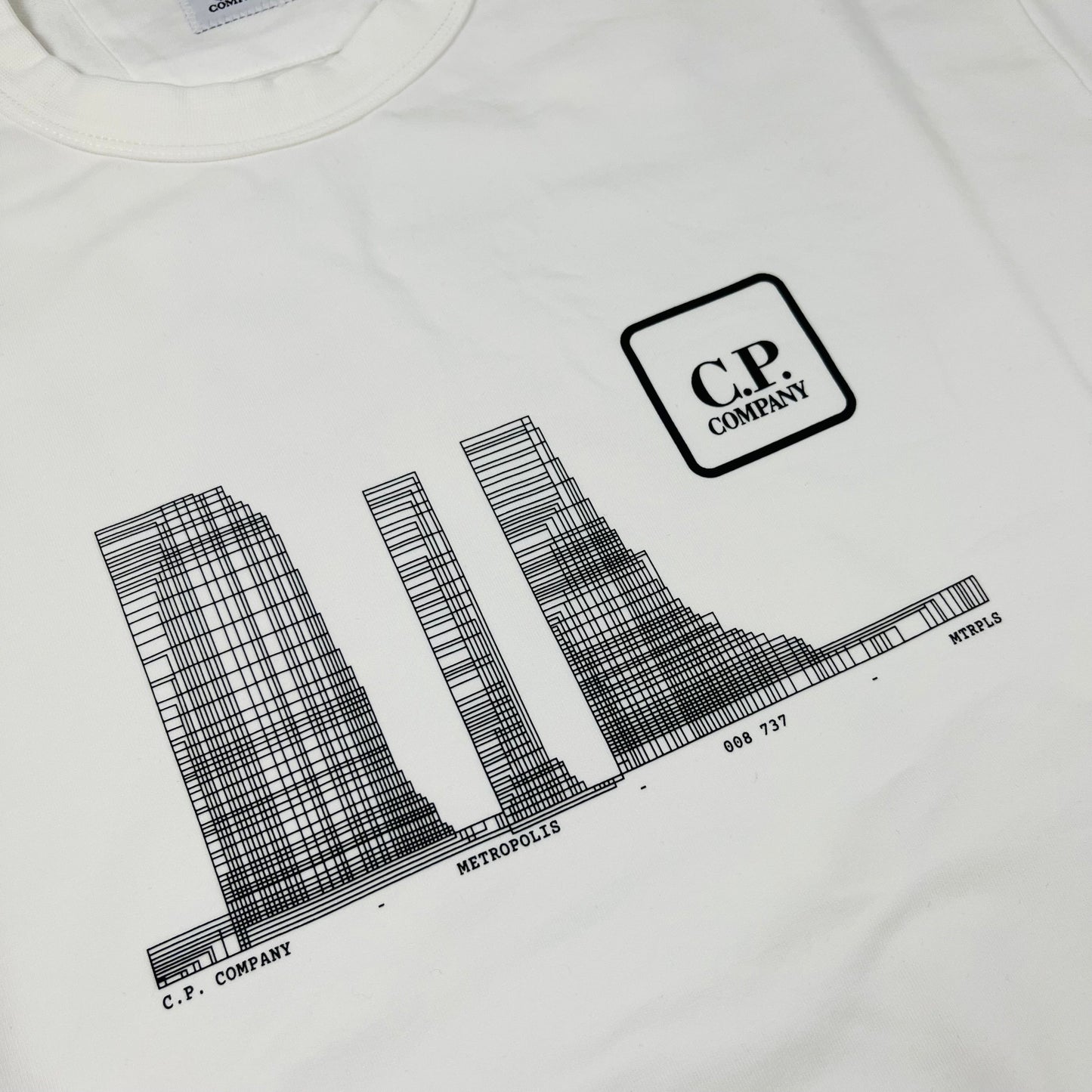 CP Company Metropolis Sweatshirt - White
