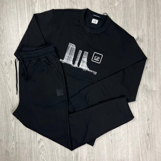 CP Company Metropolis Tracksuit - Black