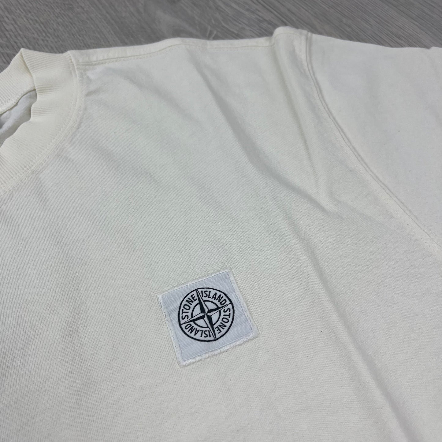 Stone Island Patch T-Shirt - Ivory
