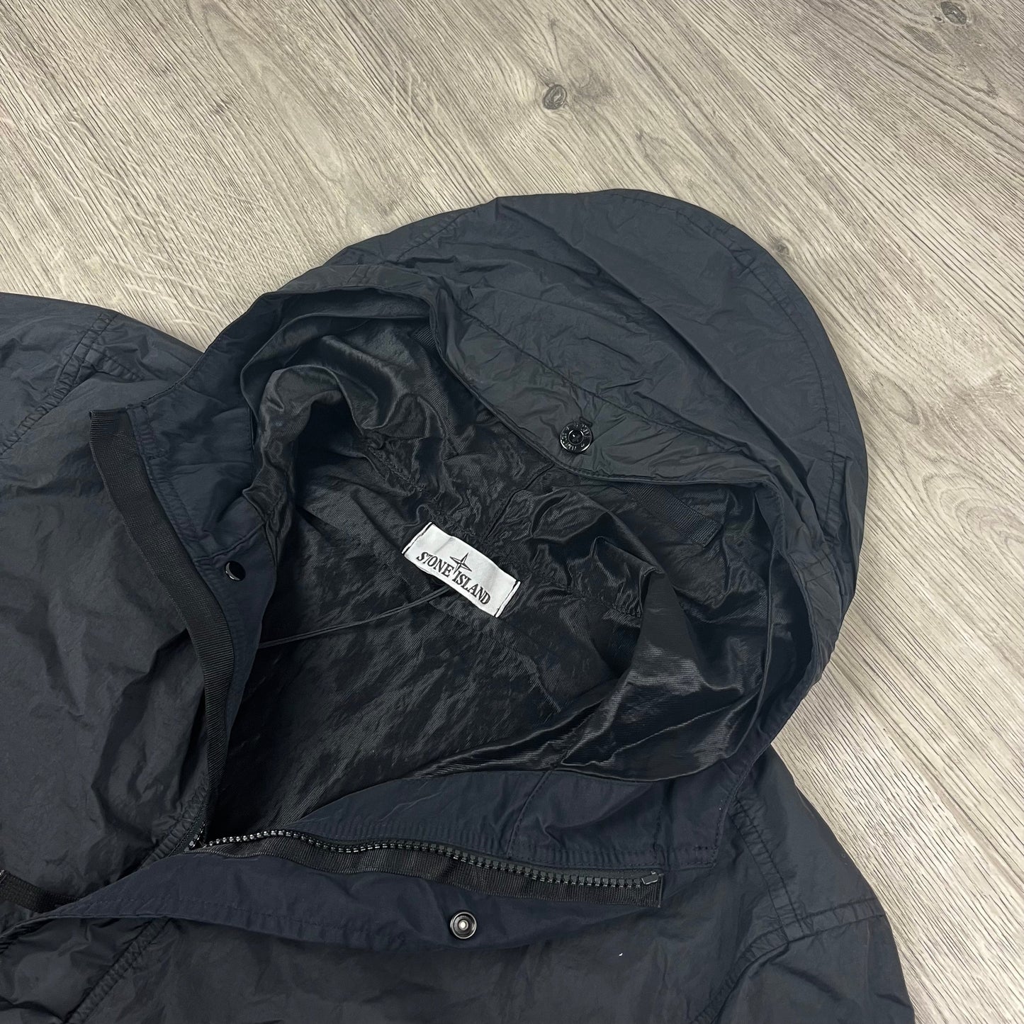 Stone Island Crinkle Reps NY Jacket - Black